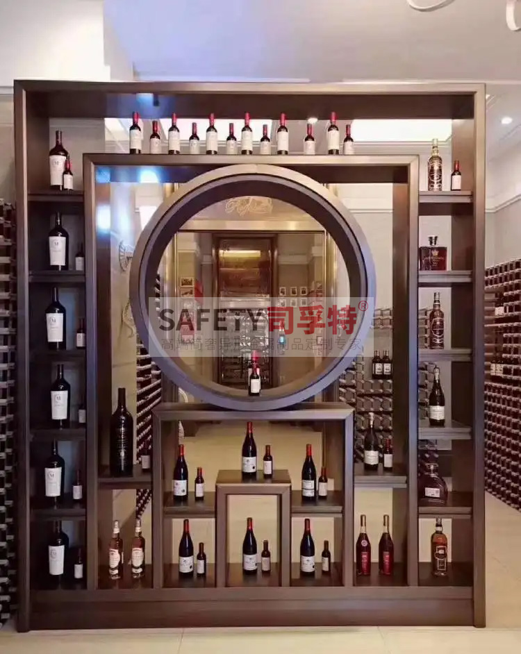 酒柜放到哪里合適？什么酒柜顯得高檔？【不銹鋼酒柜(圖2)